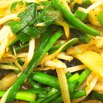 珍來 - 肉ニラ野菜炒め