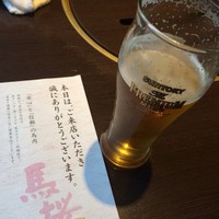馬桜 下通り店 - ビール