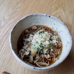 蕎麦 Hajime - 焼きナスの蕎麦