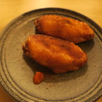 Ate Wa Youshu Matsuken - 鯖の魚醤でマリネした鶏の手羽先の唐揚げ