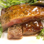 赤沢温泉ホテル - 和牛のソテー　サラダ仕立てアップ