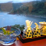 赤沢温泉ホテル - テーブルからの眺め