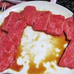 焼肉スエヒロ館 - 国産牛特選カルビたれ×２