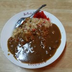 みっちゃんラーメン - 焼めしカレーです。(2018年9月)