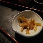 禅風亭なゝ番 - わさびの茎の三杯酢