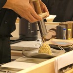 モンブランデセル作成中