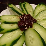 タンテール富士 - きゅうりで箸休め