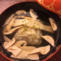 日本料理 晴山 - 鱧と松茸の椀