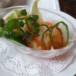 ザ・フジヤ - サラダには特製ドレッシングｗ