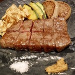 鉄板DINING KEN - 道産黒毛和牛イチボステーキ