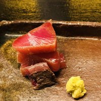 ふしきの - 対馬のカツオ　血合い　軽い漬け