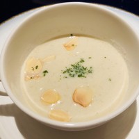 アピシウス - 牛蒡のスープ アーモンド入り