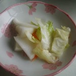 ふじや - お新香