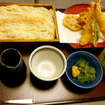 かごの屋 - 海老天ぷらセット