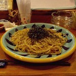 シュリンパー - ワタガラスのパスタ