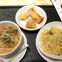 老香港酒家京都 - 20180921麺飯セットランチ