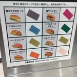 ロースター - (その他)サンドイッチは包装テープで色分け