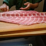 寿司茶屋 すし活 - まぐろ骨回り