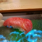 寿司茶屋 すし活 - まぐろの稀少部位（どこか忘れた)