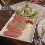 ソーセージ盛り　１１５０円