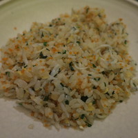 O2 - シェフの気まぐれ炒飯（しらす 大葉 飛び子の炒飯）