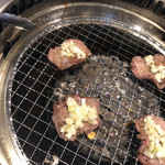 焼肉問屋バンバン - ネギ塩牛タン