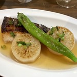 ナガタ店 - ナガタ店特製、ブリ大根、オリーブオイル添え