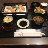 鮨隆 - 並寿司御膳税込1080円！