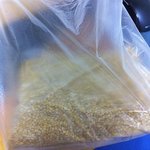 カシミール - 物販コーナーで買ったイエロームングダール1kg(400円)