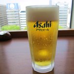 まるは食堂 - やっぱ昼は生ビール×２♪