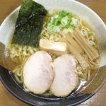 煮干らぁめん なかじま - 塩らぁめんのアップ