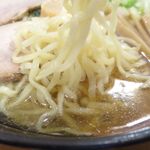 煮干らぁめん なかじま - 塩らぁめんの麺