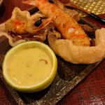 蓬左茶寮 - えびふりゃあ（車海老）