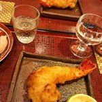 蓬左茶寮 - エビフライ（伊勢海老）
