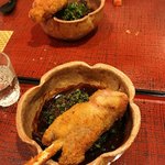 蓬左茶寮 - 味噌カツ（串カツ、どて味噌）