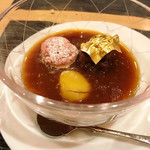 蓬左茶寮 - 珈琲ぜんざい