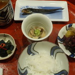 草喰 なかひがし - ご飯セット