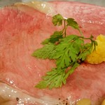 A5黒毛和牛醤油らぁめん（和牛アップ）