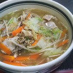 Yamato Shiyokudou - 野菜塩ラーメン