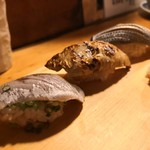 天史朗鮨 - 握り3カン　おまかせ