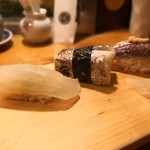 天史朗鮨 - 握り3カン　おまかせ