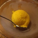 レストラン BR - サービスのマンゴージェラート❗️