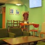 グリーン貴重の店内