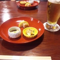 明神下 神田川 本店 - 突き出し