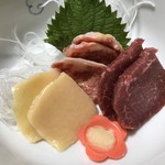 ホテルうづらや - 馬刺し