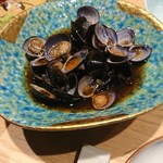 割烹 熊谷 - しじみの紹興酒漬け