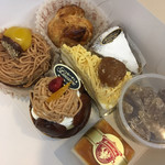 ローザンヌ - 栗のケーキ