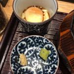 九州料理　居酒屋かてて - 温泉たまごと、ワサビ、生姜