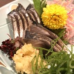 雫庵 - 鯖キズシ 520yen