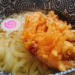 大衆割烹 藤八 - かき揚げうどん